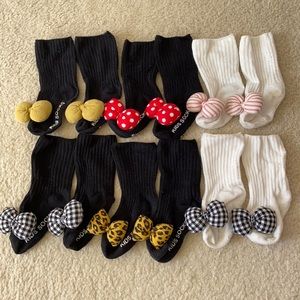 Baby Girl Socks 6 pairs